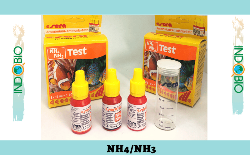 Test nhanh amoni trong nước hồ cá, ao tôm với test NH4/NH3 Sera Đức
